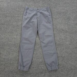 Bearbottom Pants Mens Medium Blue Stretch Jogger Elastic Waist Cuffed Casual
